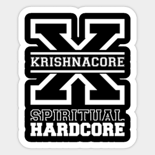 Krishnacore Spiritual Hardcore Sticker